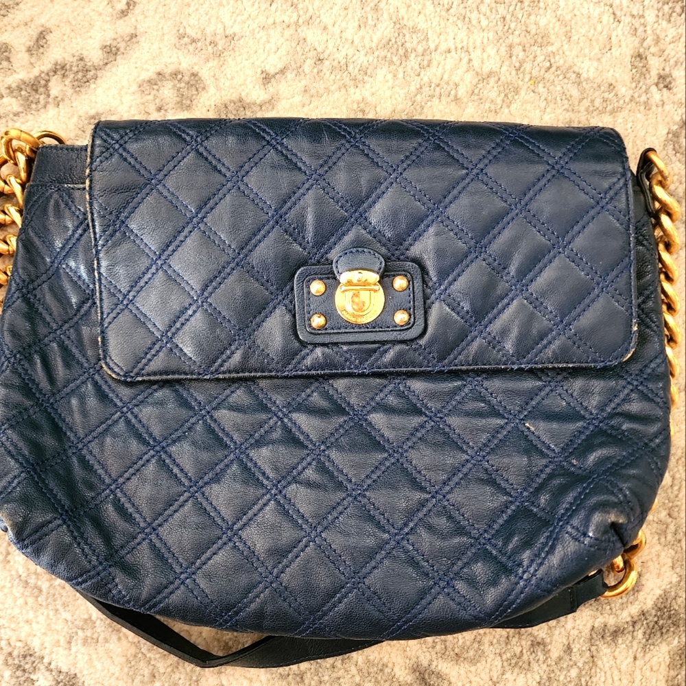 Marc Jacobs Quilted Leather Chain Strap Bag